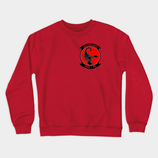 Helicopter Maritime Strike Squadron Four Nine (HSM-49) Scorpions Crewneck Sweatshirt by Airdale Navy